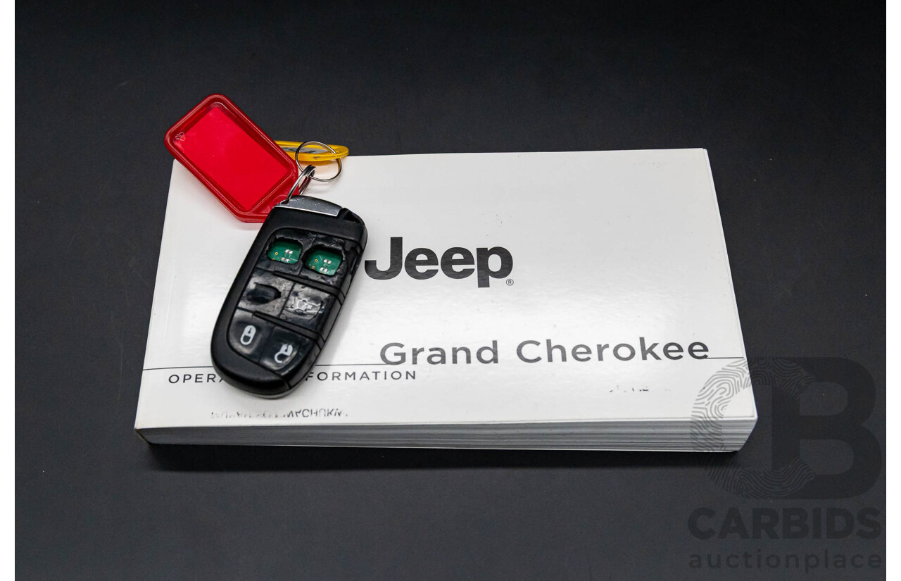7/2013 Jeep Grand Cherokee Limited (4x4) WK MY14 4d Wagon Billet Silver Metallic V6 3.6L