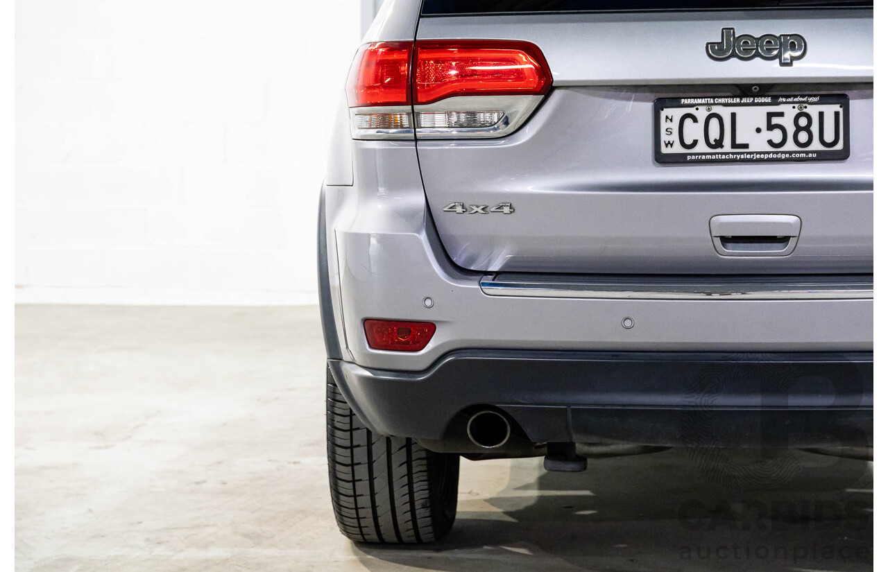 7/2013 Jeep Grand Cherokee Limited (4x4) WK MY14 4d Wagon Billet Silver Metallic V6 3.6L