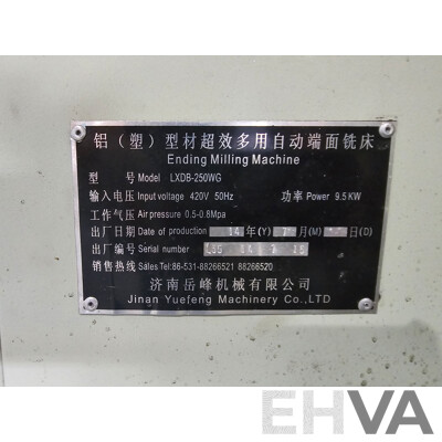 2014 Aluminum End Milling Machine LXDB-250WG