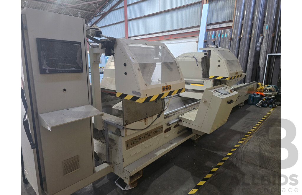2014 Arbitrary Angle Double Miter Saw LJB2B-CNC-5000
