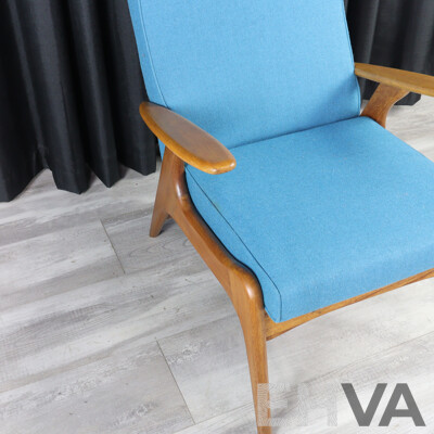 Restored Fler SC55 Upholstered Armchair