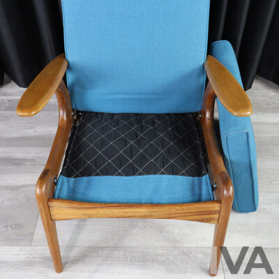 Restored Fler SC55 Upholstered Armchair