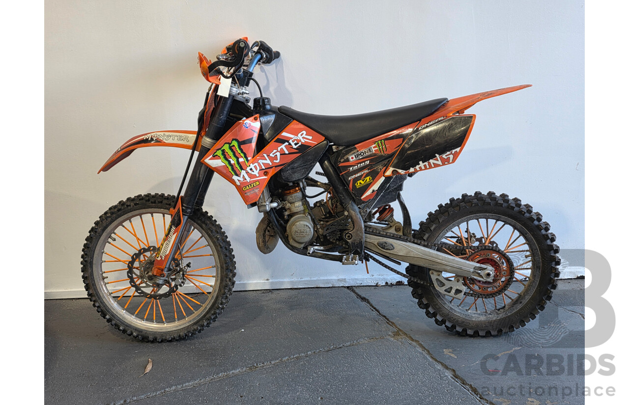 2009 KTM 85 SX Motor Bike (big wheel)