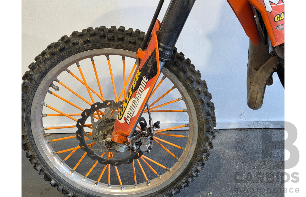 2009 KTM 85 SX Motor Bike (big wheel)