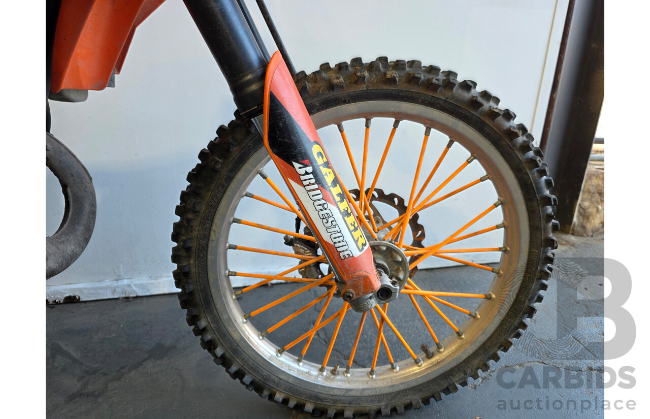 2009 KTM 85 SX Motor Bike (big wheel)