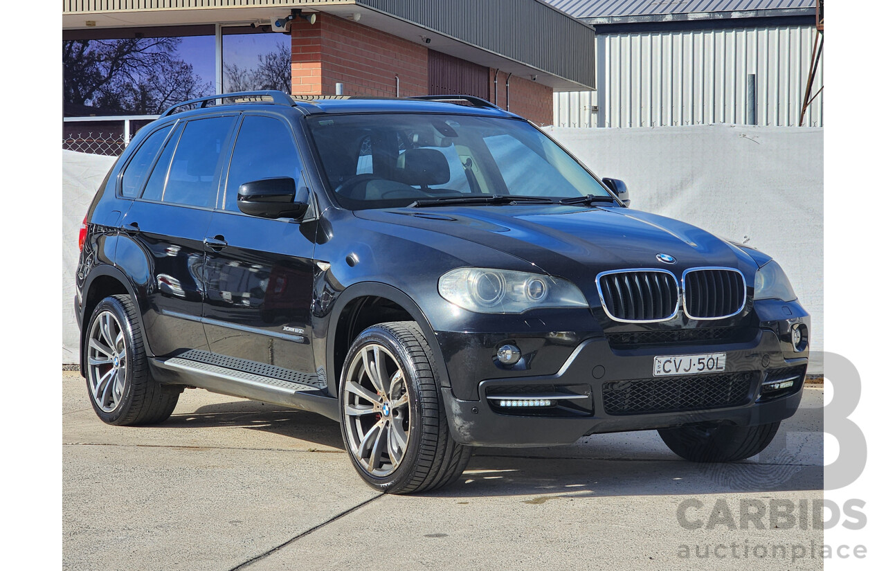 11/2009 Bmw X5 Xdrive 30i E70 MY09 4d Wagon Black 3.0L