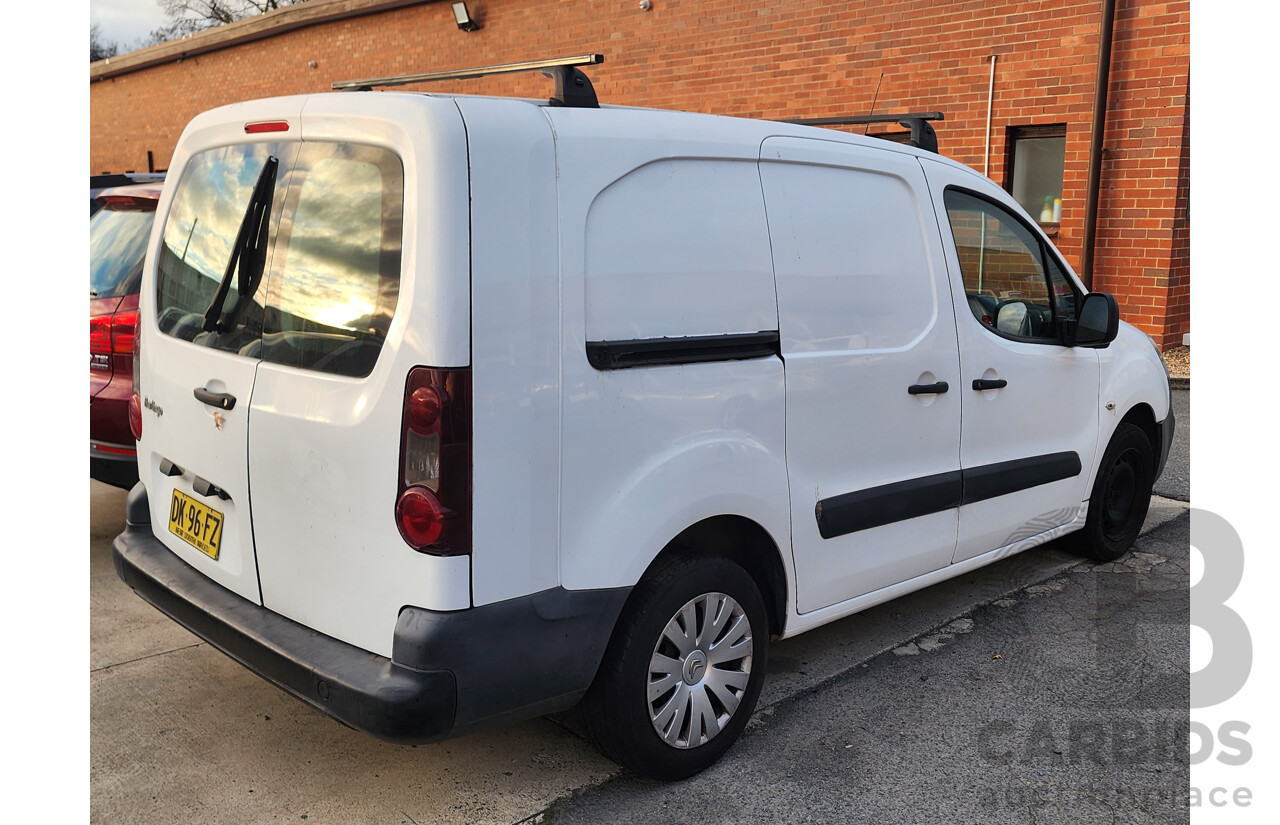 6/2016 Citroen Berlingo 1.6 HDI LONG FWD B9C MY16 Van White 1.6L