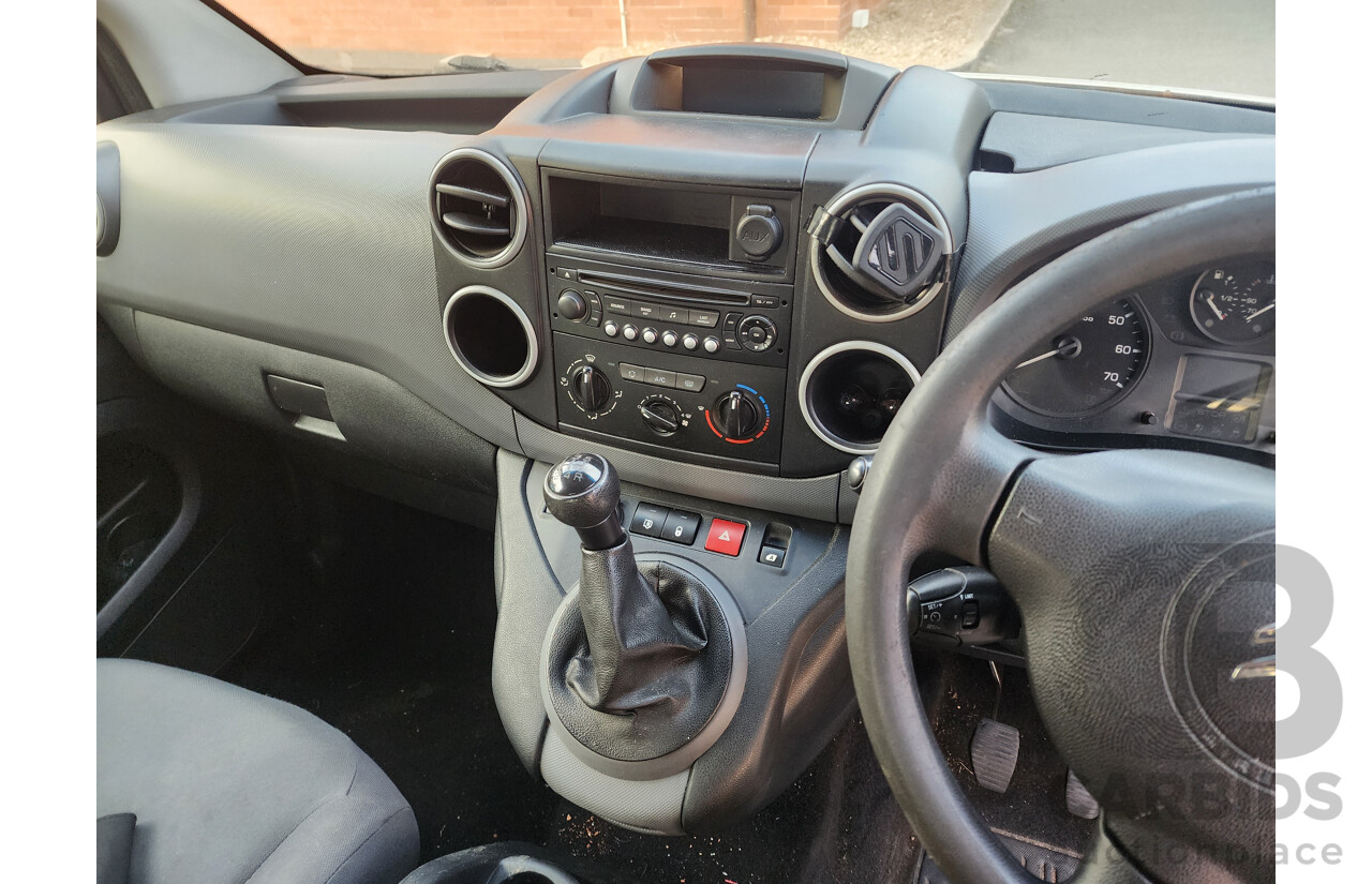 6/2016 Citroen Berlingo 1.6 HDI LONG FWD B9C MY16 Van White 1.6L