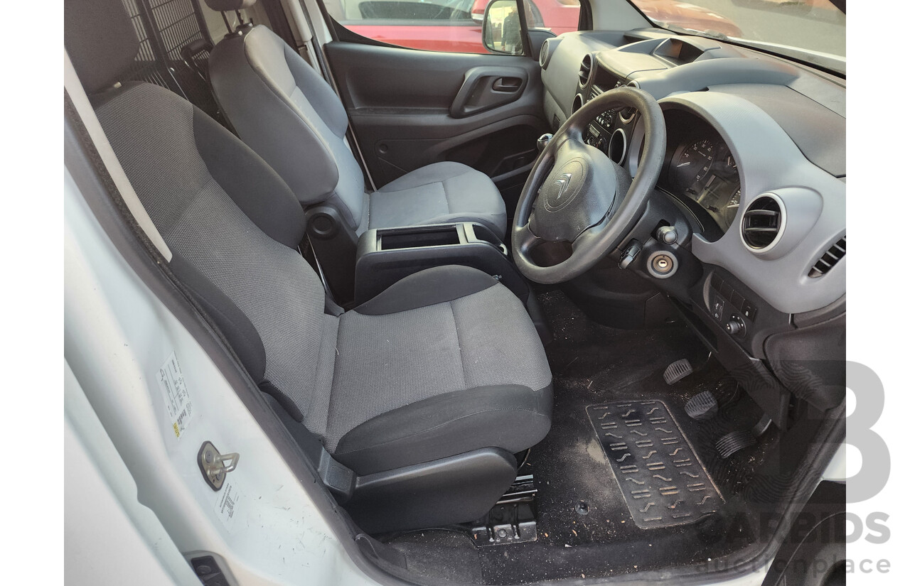 6/2016 Citroen Berlingo 1.6 HDI LONG FWD B9C MY16 Van White 1.6L