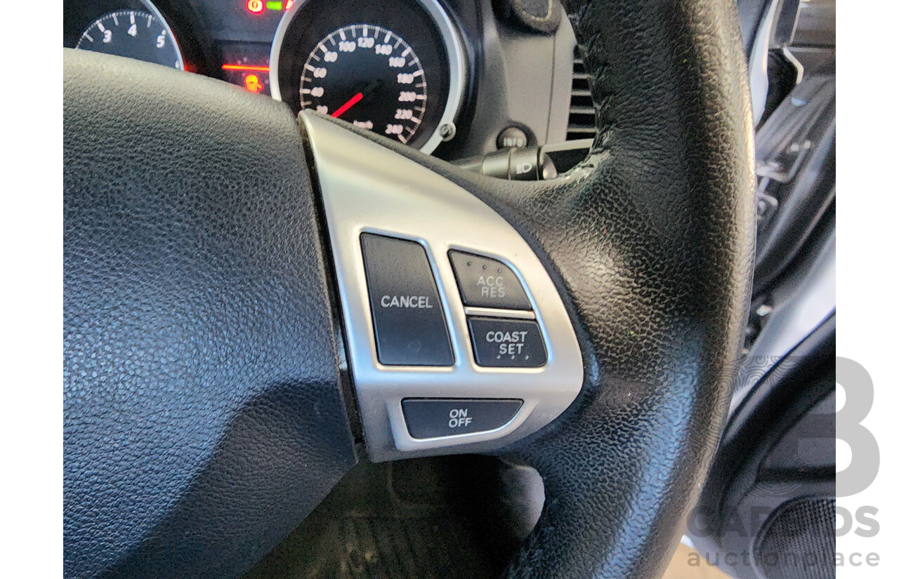 2/2013 Mitsubishi Lancer LX CJ MY13 4d Sedan Silver 2.0L