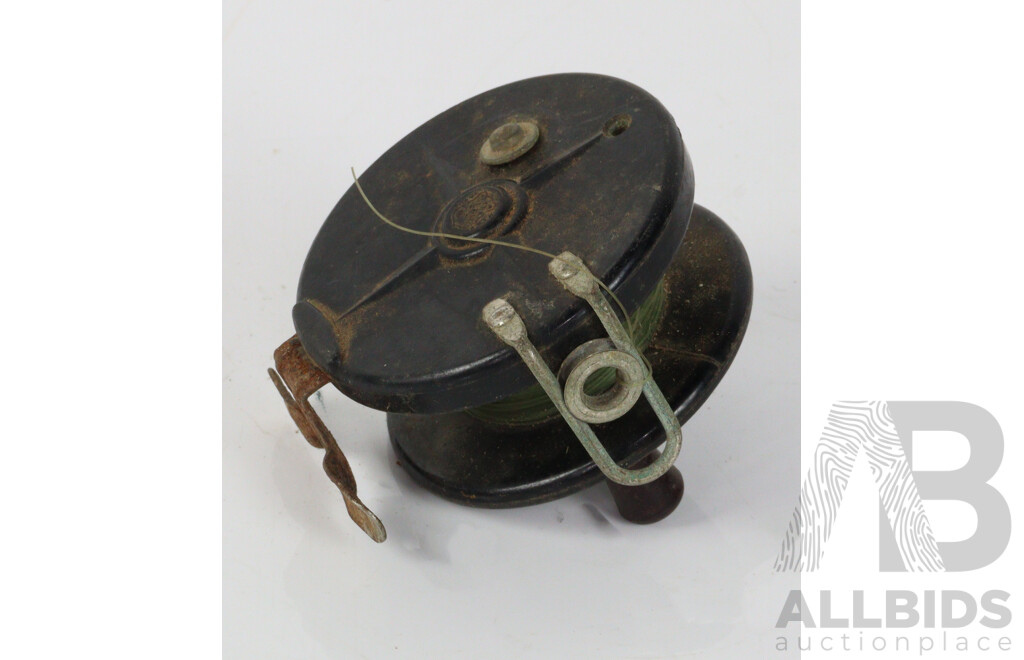 Pair of Vintage Bakelite Alpha Fishing Reels