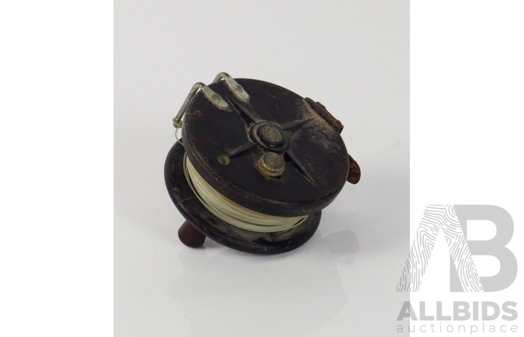 Pair of Vintage Bakelite Alpha Fishing Reels