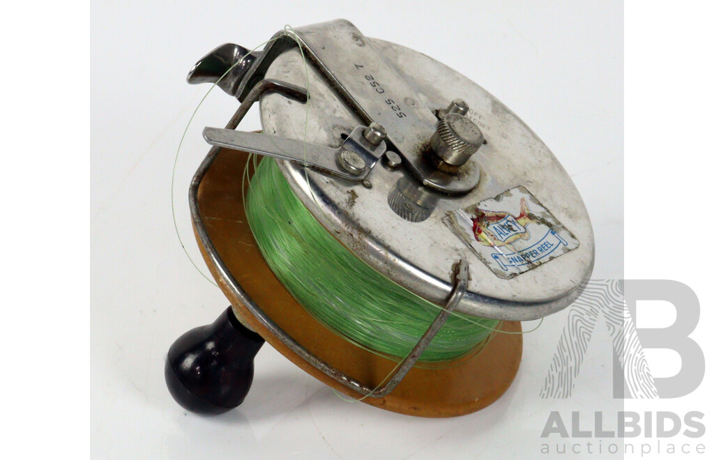 Vintage Alvey Fishing Reels X 2