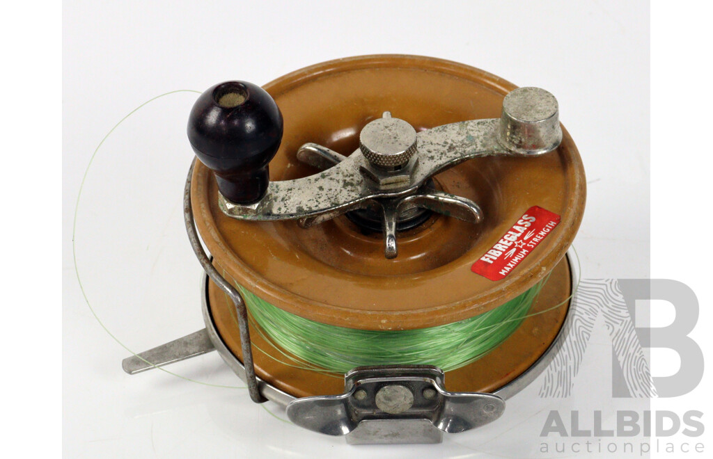 Vintage Alvey Fishing Reels X 2