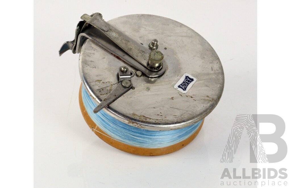 Vintage Alvey Fishing Reels X 2