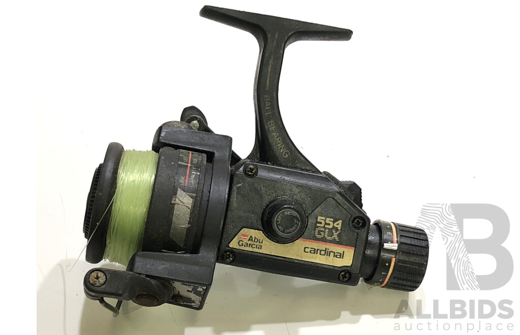 Abu Garcia Cardinal 554 GLX Spinning Fishing Reel