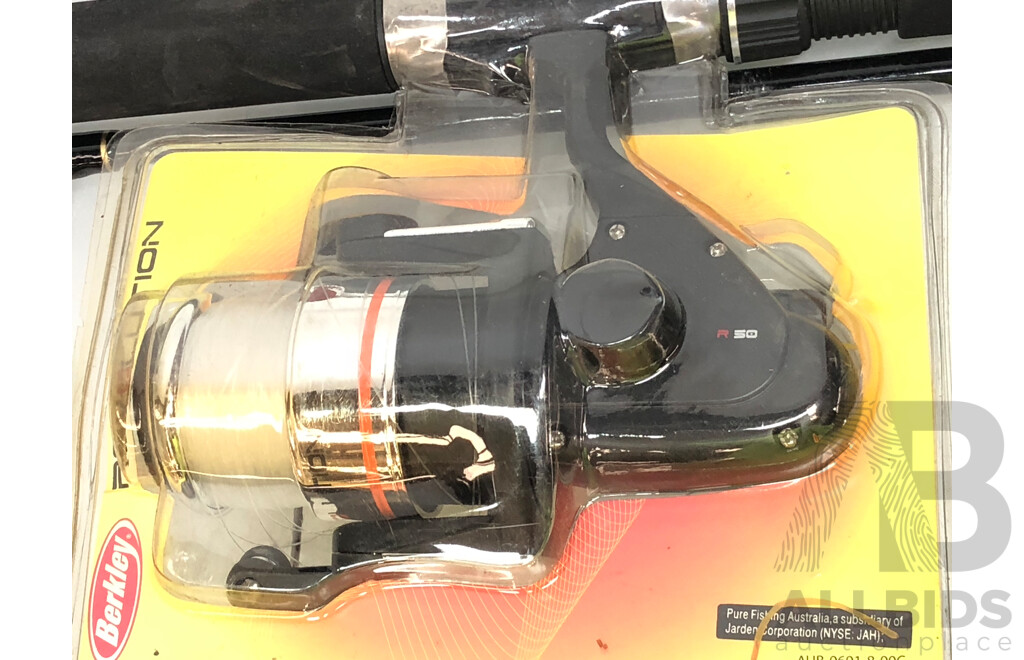 Berkley Revolution 12 Foot Surf Fishing Rod with Berkley R50 Spin Reel