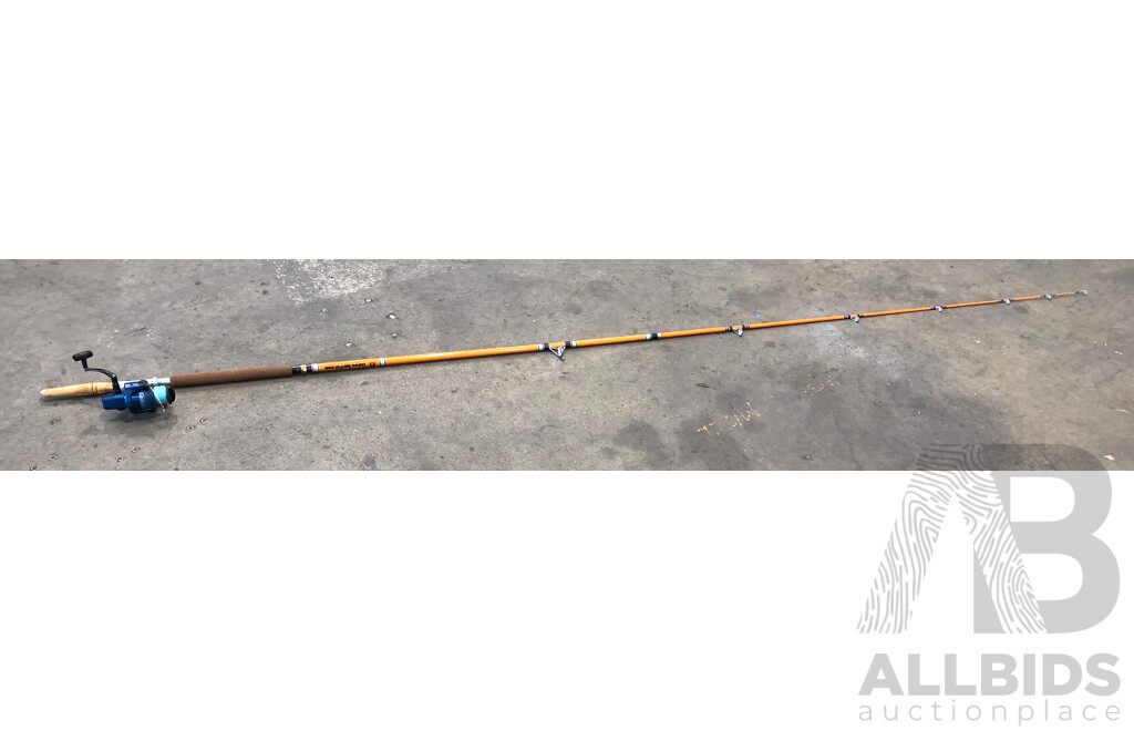 Daiwa SportFish 203SMC 3.66 Meter(12 Foot) Surf Fishing Rod with DAM Quick BC265 Spin Reel