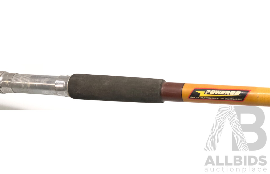 PowerRod 12.5 Foot Fiberglass Surf Fishing Rod
