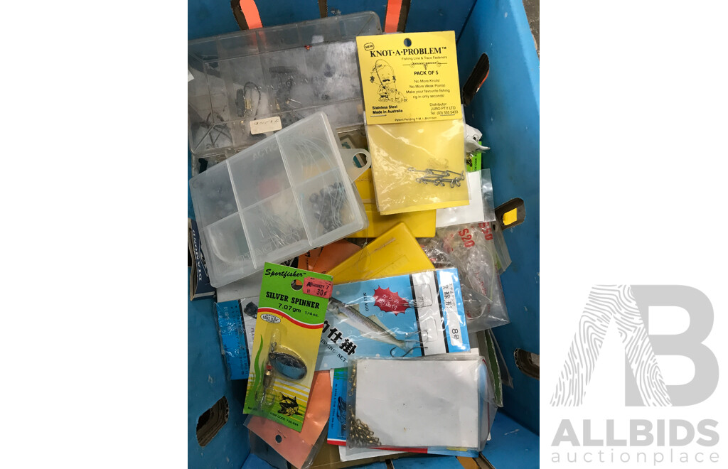 Pallet Lot of Assorted Fishing Equipment