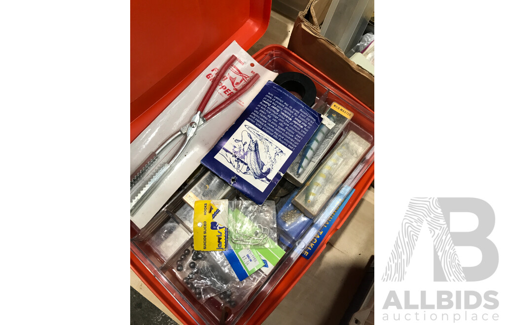 Pallet Lot of Assorted Fishing Equipment