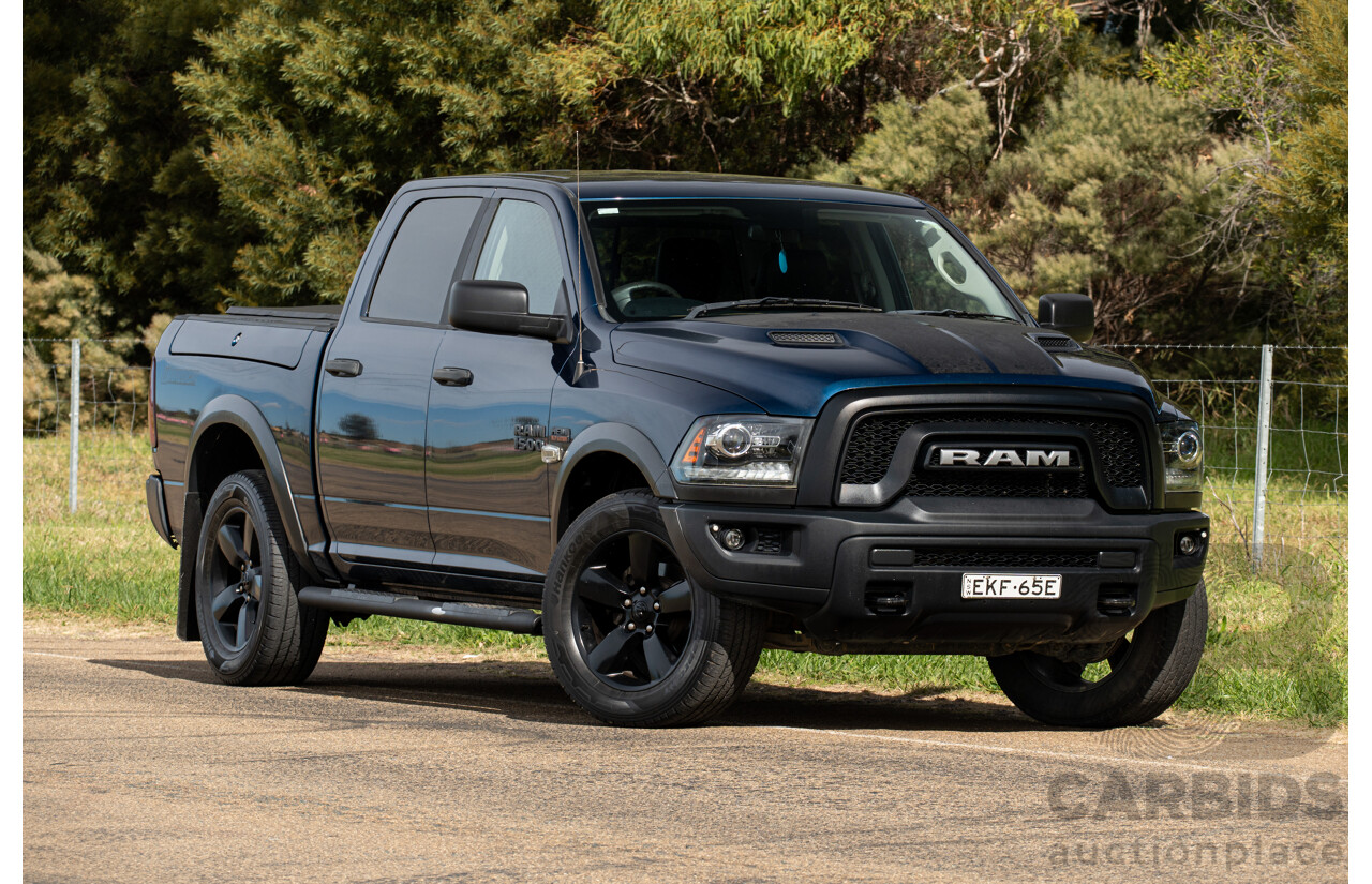 08/2020 ASV (Dodge) RAM 1500 Warlock RamBox SWB (4x4) 4d Dual Cab Utility Patriot Blue Pearl V8 5.7L