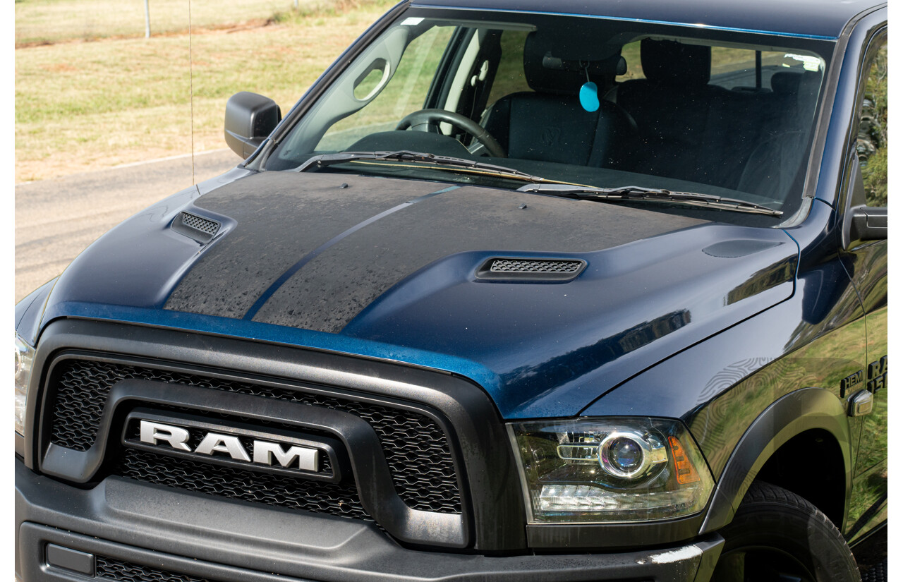 08/2020 ASV (Dodge) RAM 1500 Warlock RamBox SWB (4x4) 4d Dual Cab Utility Patriot Blue Pearl V8 5.7L