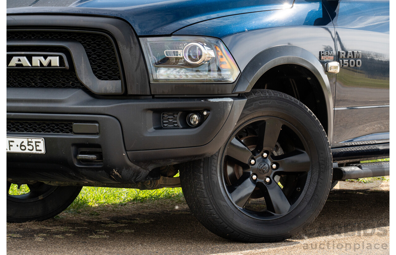 08/2020 ASV (Dodge) RAM 1500 Warlock RamBox SWB (4x4) 4d Dual Cab Utility Patriot Blue Pearl V8 5.7L