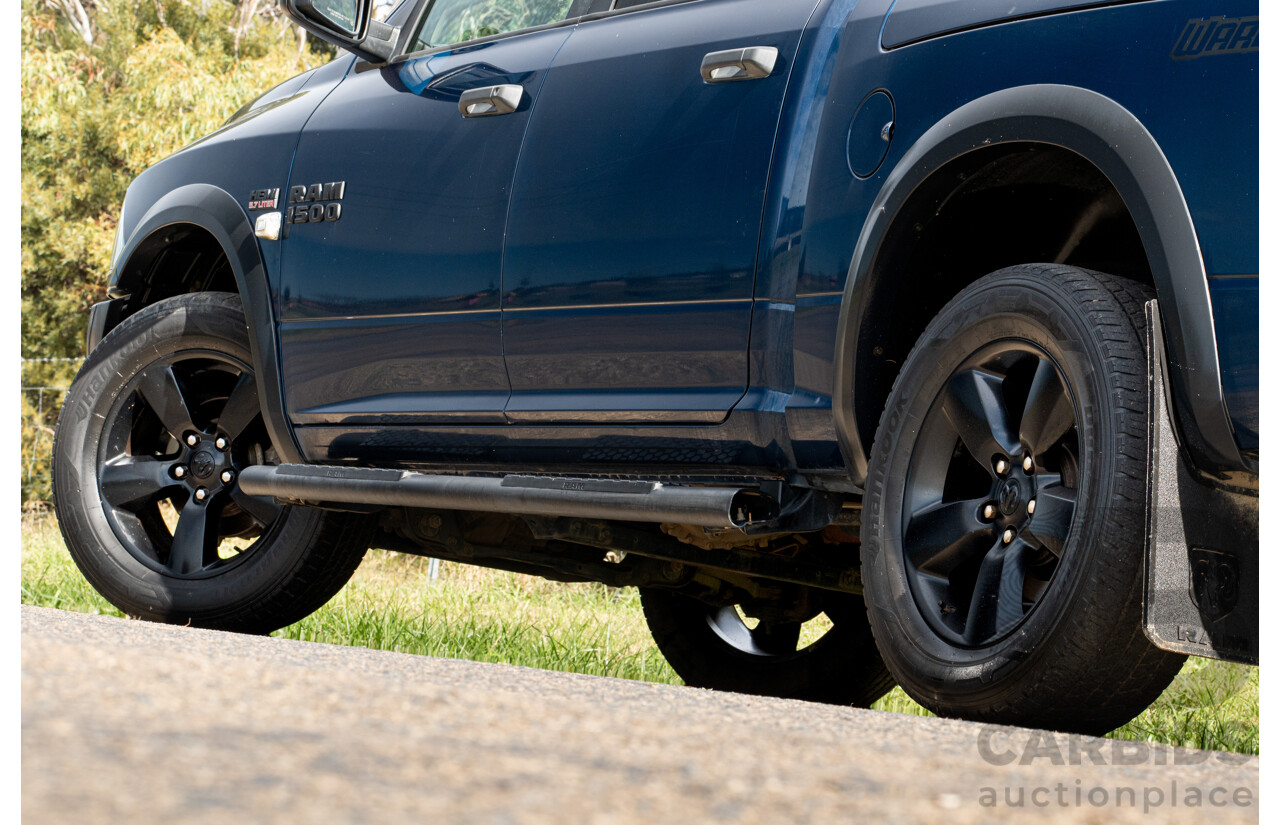 08/2020 ASV (Dodge) RAM 1500 Warlock RamBox SWB (4x4) 4d Dual Cab Utility Patriot Blue Pearl V8 5.7L