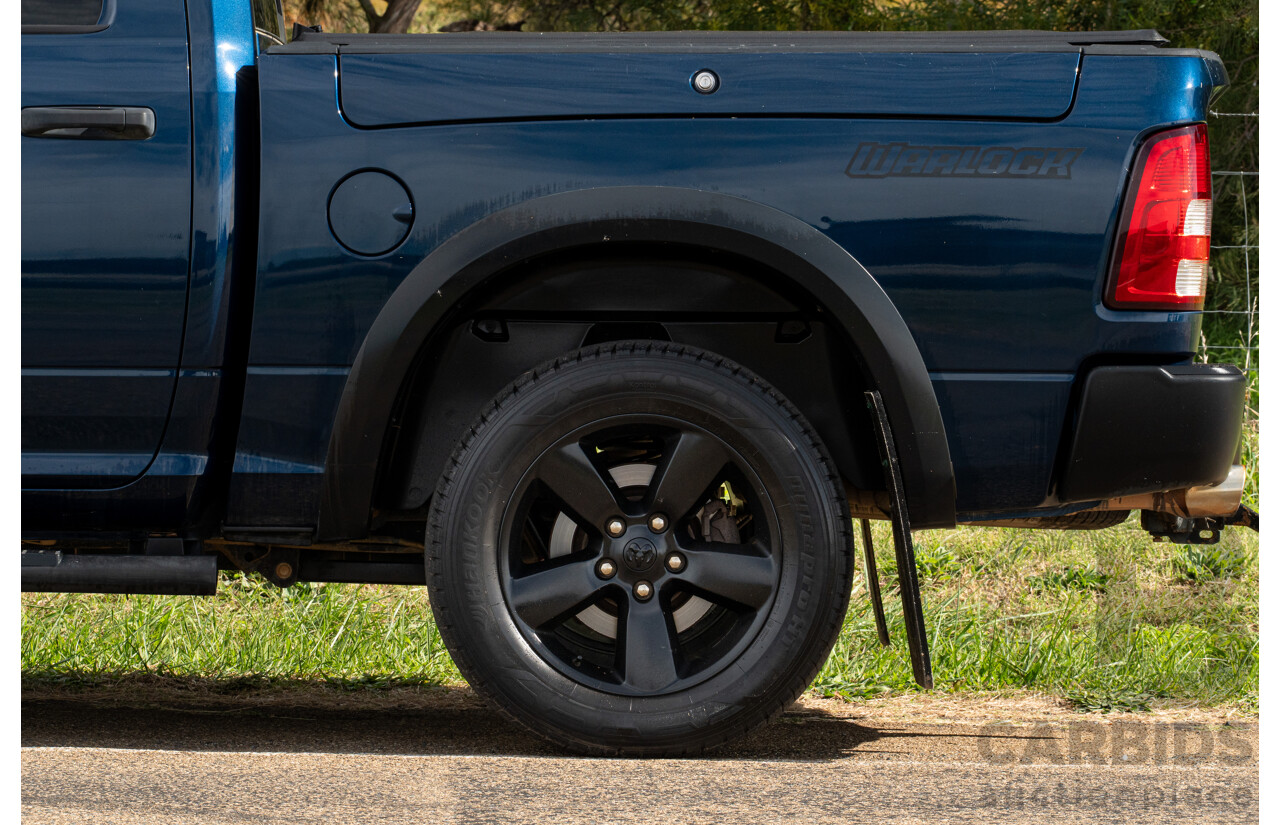08/2020 ASV (Dodge) RAM 1500 Warlock RamBox SWB (4x4) 4d Dual Cab Utility Patriot Blue Pearl V8 5.7L
