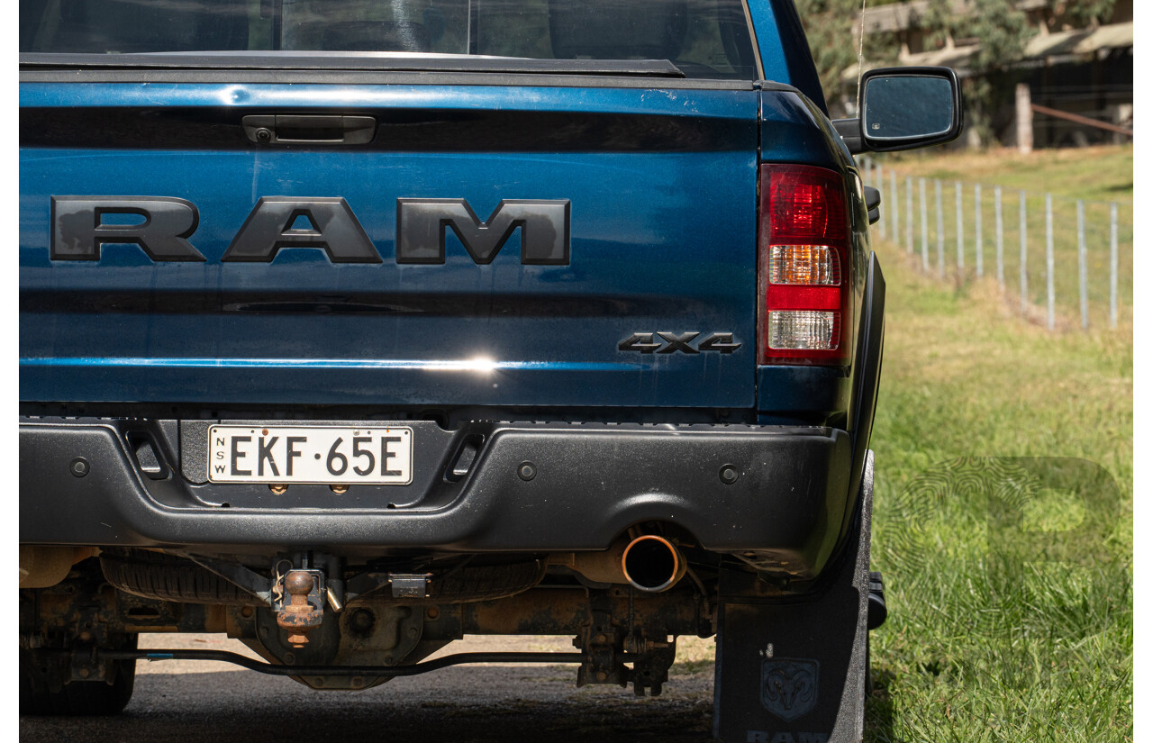 08/2020 ASV (Dodge) RAM 1500 Warlock RamBox SWB (4x4) 4d Dual Cab Utility Patriot Blue Pearl V8 5.7L