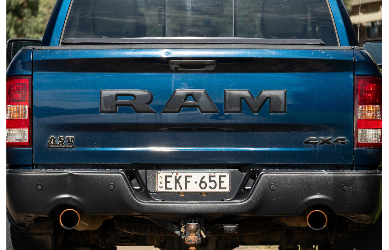 08/2020 ASV (Dodge) RAM 1500 Warlock RamBox SWB (4x4) 4d Dual Cab Utility Patriot Blue Pearl V8 5.7L