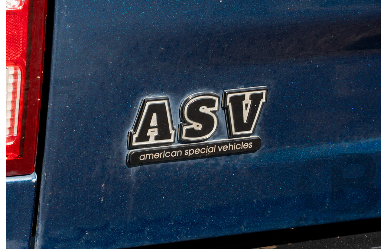 08/2020 ASV (Dodge) RAM 1500 Warlock RamBox SWB (4x4) 4d Dual Cab Utility Patriot Blue Pearl V8 5.7L