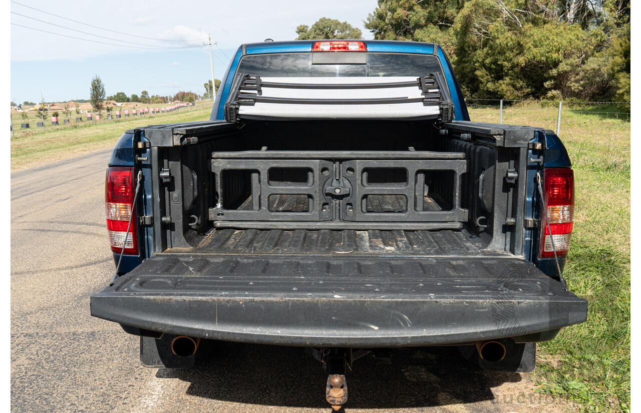 08/2020 ASV (Dodge) RAM 1500 Warlock RamBox SWB (4x4) 4d Dual Cab Utility Patriot Blue Pearl V8 5.7L