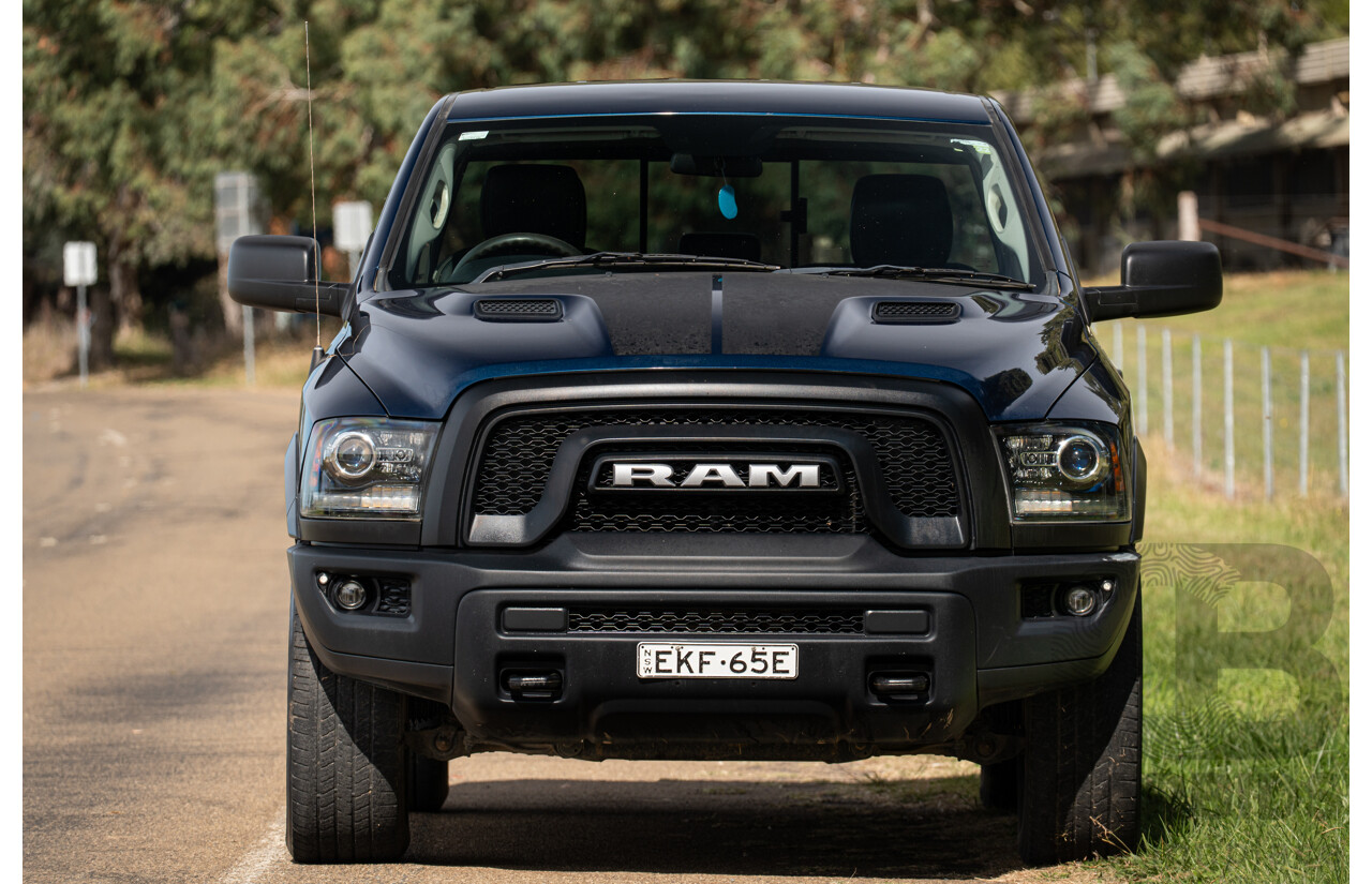 08/2020 ASV (Dodge) RAM 1500 Warlock RamBox SWB (4x4) 4d Dual Cab Utility Patriot Blue Pearl V8 5.7L