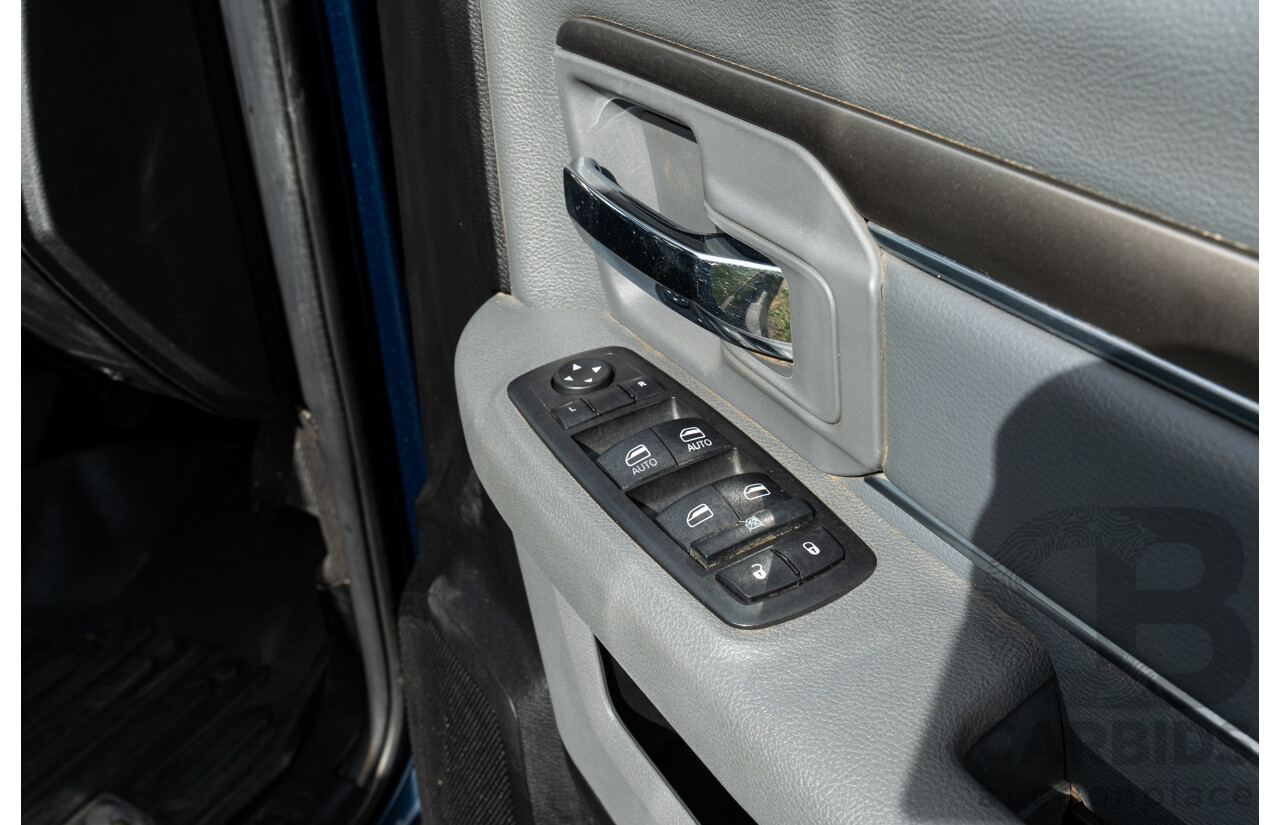 08/2020 ASV (Dodge) RAM 1500 Warlock RamBox SWB (4x4) 4d Dual Cab Utility Patriot Blue Pearl V8 5.7L