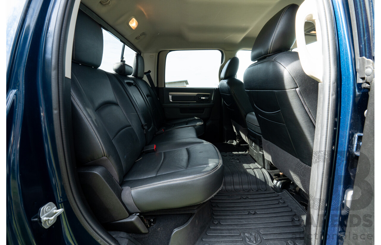 08/2020 ASV (Dodge) RAM 1500 Warlock RamBox SWB (4x4) 4d Dual Cab Utility Patriot Blue Pearl V8 5.7L