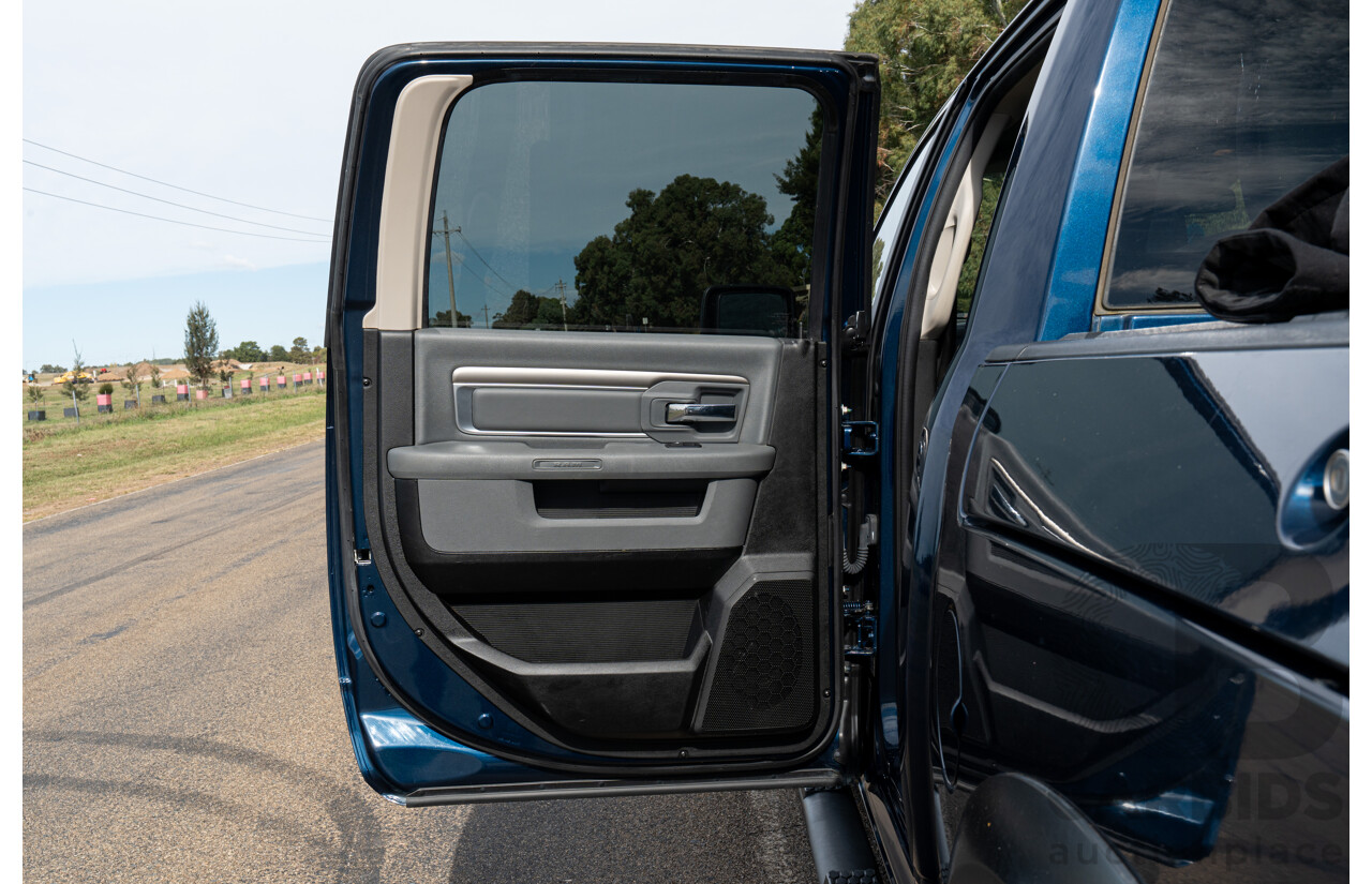 08/2020 ASV (Dodge) RAM 1500 Warlock RamBox SWB (4x4) 4d Dual Cab Utility Patriot Blue Pearl V8 5.7L