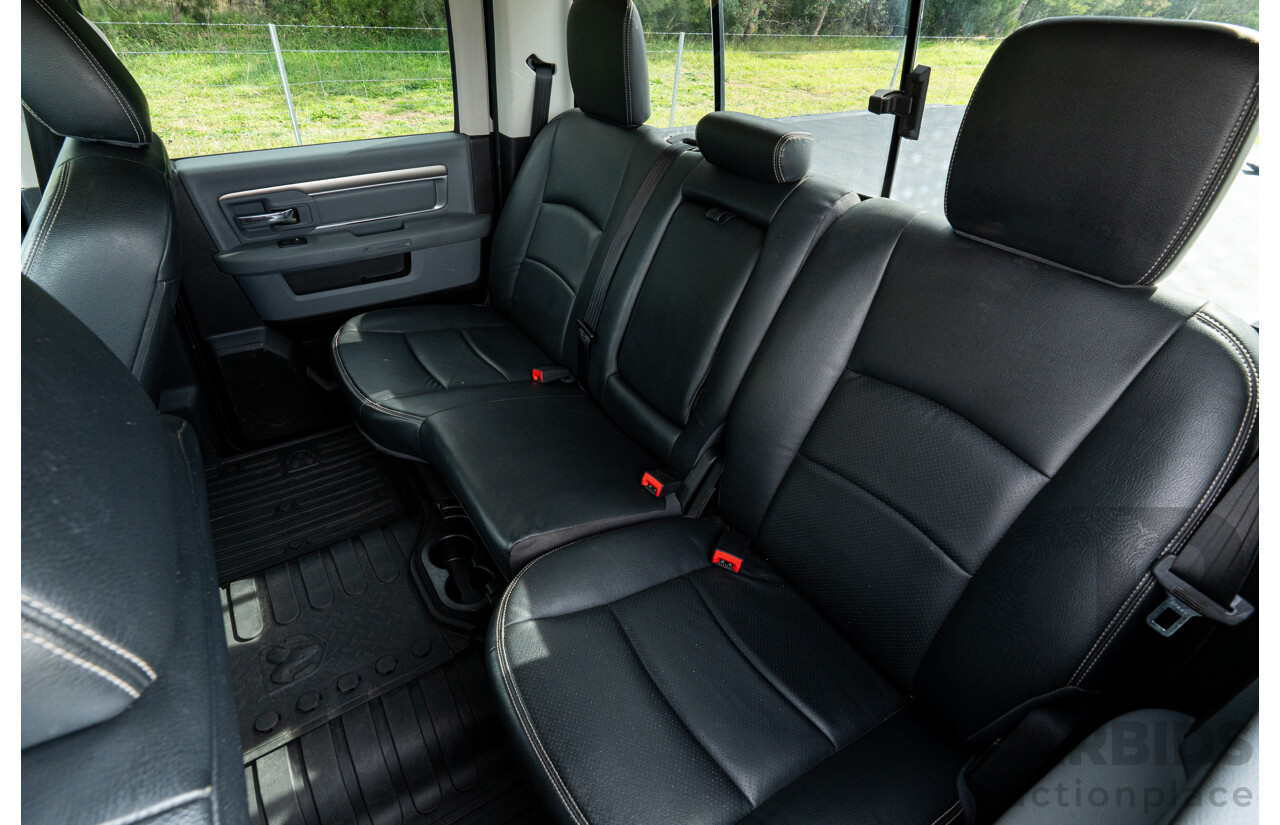 08/2020 ASV (Dodge) RAM 1500 Warlock RamBox SWB (4x4) 4d Dual Cab Utility Patriot Blue Pearl V8 5.7L