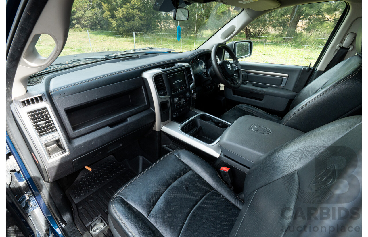 08/2020 ASV (Dodge) RAM 1500 Warlock RamBox SWB (4x4) 4d Dual Cab Utility Patriot Blue Pearl V8 5.7L