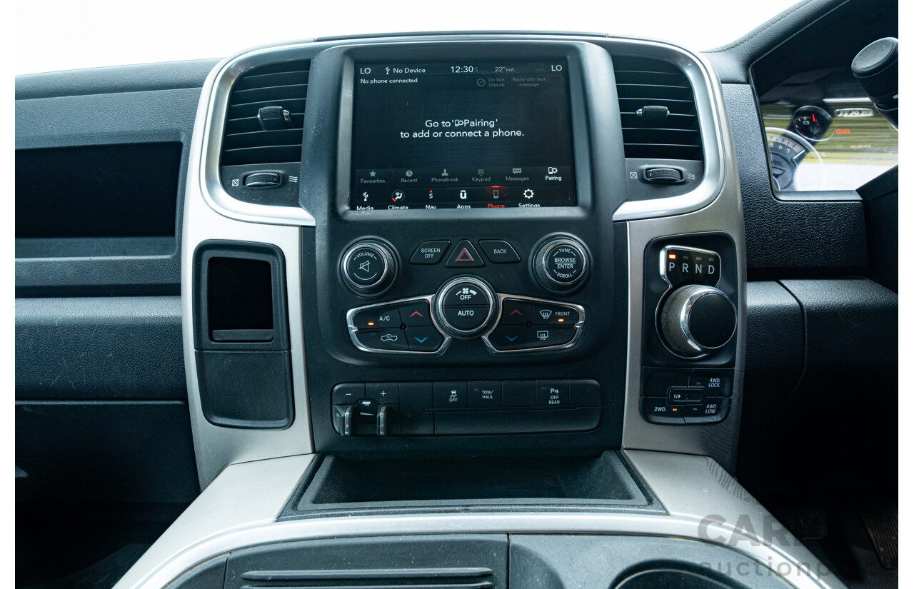 08/2020 ASV (Dodge) RAM 1500 Warlock RamBox SWB (4x4) 4d Dual Cab Utility Patriot Blue Pearl V8 5.7L