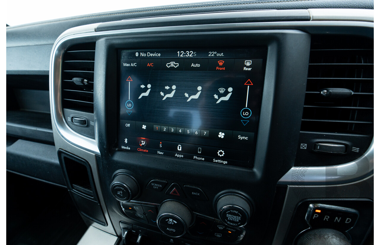 08/2020 ASV (Dodge) RAM 1500 Warlock RamBox SWB (4x4) 4d Dual Cab Utility Patriot Blue Pearl V8 5.7L