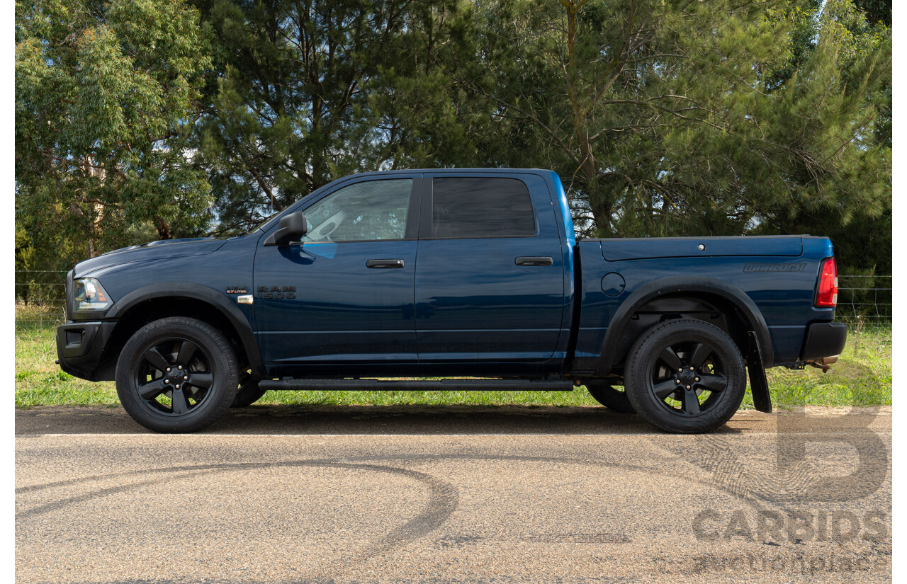 08/2020 ASV (Dodge) RAM 1500 Warlock RamBox SWB (4x4) 4d Dual Cab Utility Patriot Blue Pearl V8 5.7L