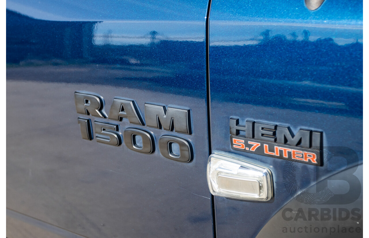 08/2020 ASV (Dodge) RAM 1500 Warlock RamBox SWB (4x4) 4d Dual Cab Utility Patriot Blue Pearl V8 5.7L