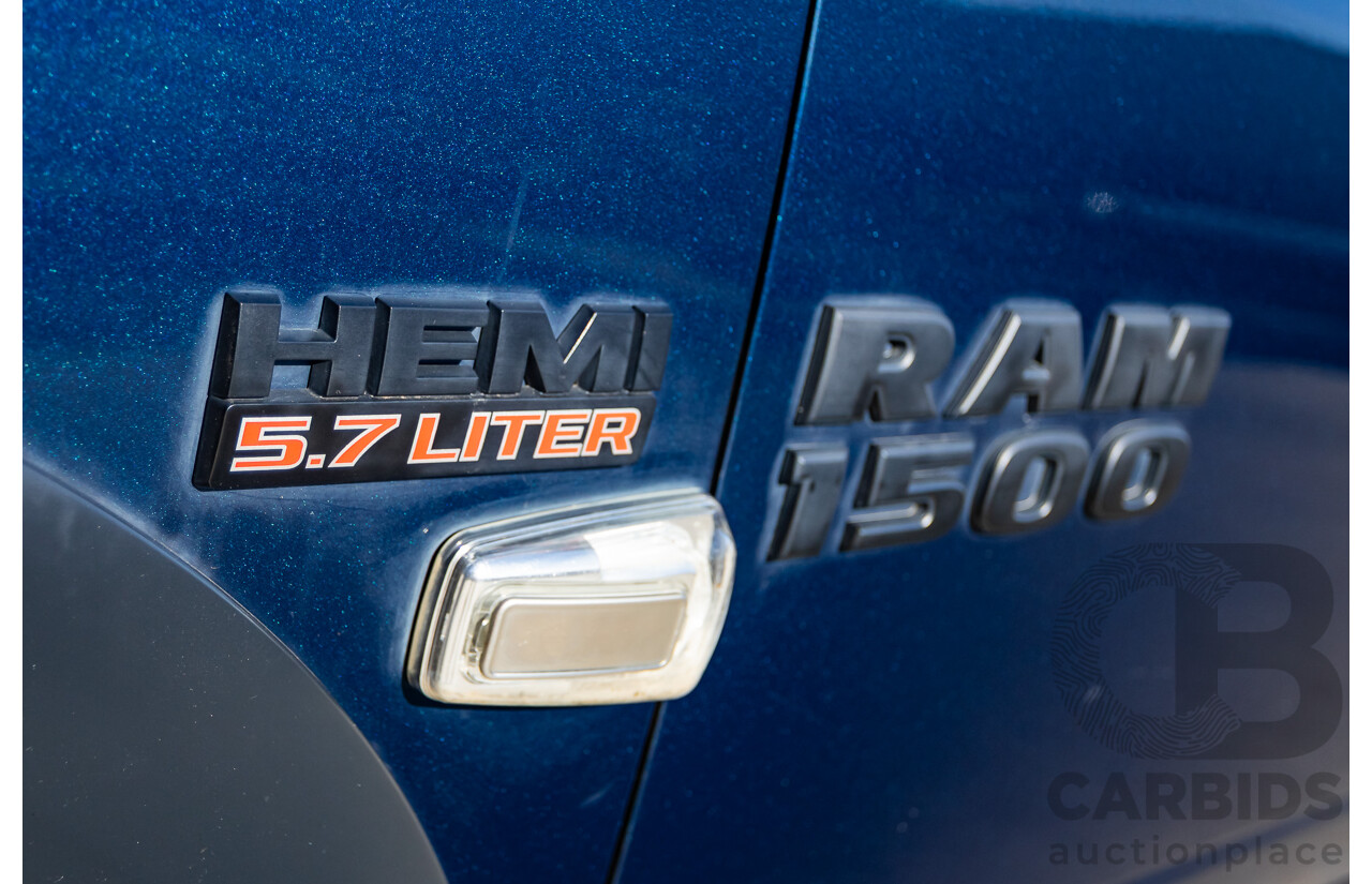 08/2020 ASV (Dodge) RAM 1500 Warlock RamBox SWB (4x4) 4d Dual Cab Utility Patriot Blue Pearl V8 5.7L