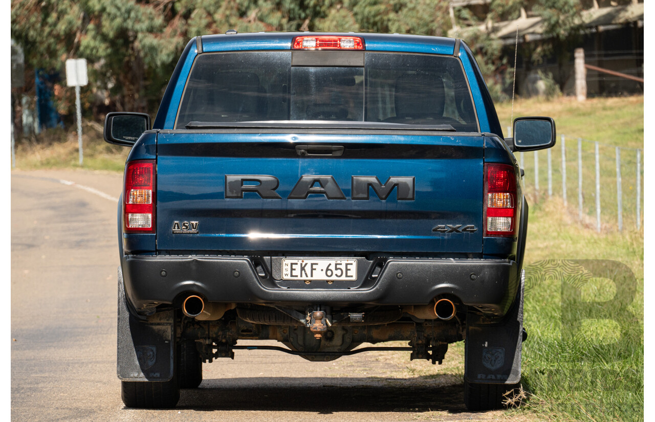 08/2020 ASV (Dodge) RAM 1500 Warlock RamBox SWB (4x4) 4d Dual Cab Utility Patriot Blue Pearl V8 5.7L