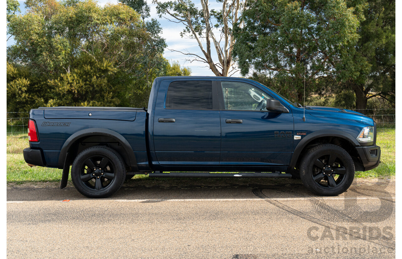 08/2020 ASV (Dodge) RAM 1500 Warlock RamBox SWB (4x4) 4d Dual Cab Utility Patriot Blue Pearl V8 5.7L
