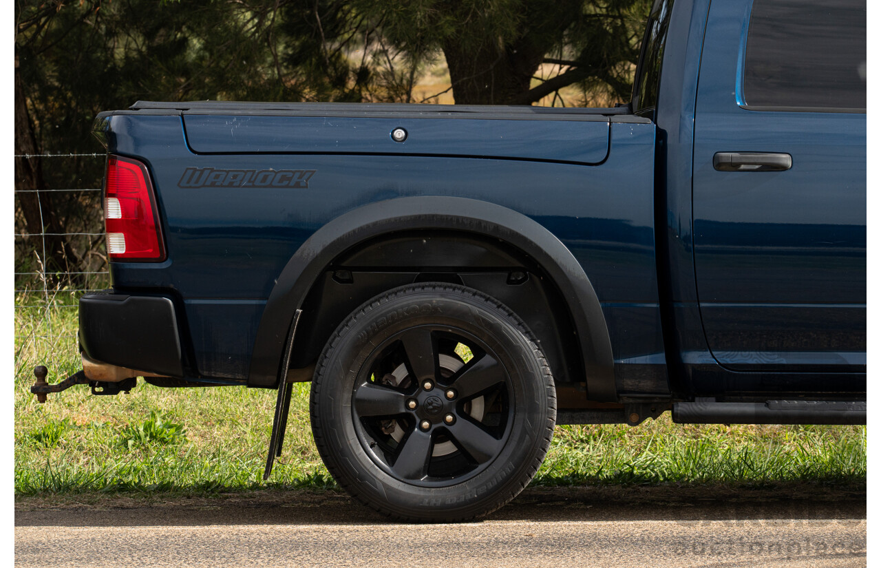 08/2020 ASV (Dodge) RAM 1500 Warlock RamBox SWB (4x4) 4d Dual Cab Utility Patriot Blue Pearl V8 5.7L