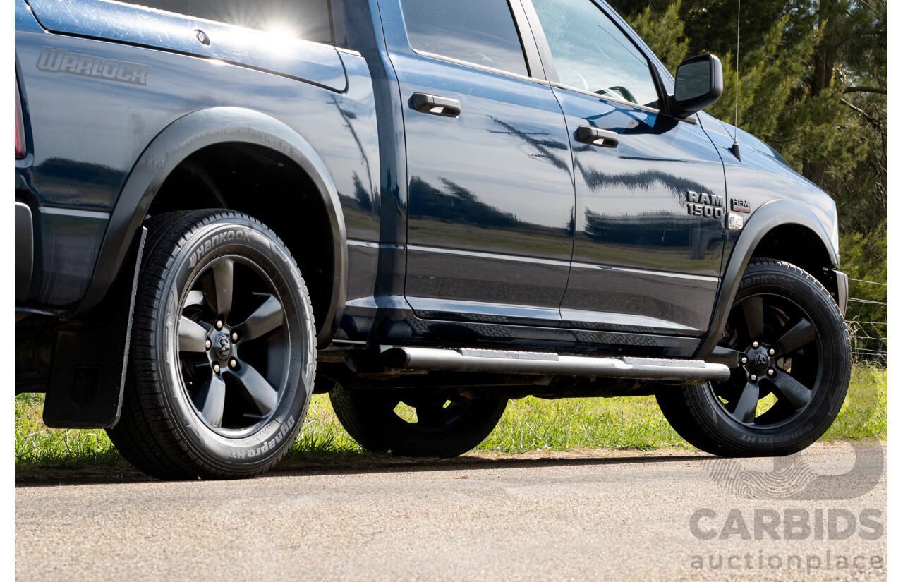 08/2020 ASV (Dodge) RAM 1500 Warlock RamBox SWB (4x4) 4d Dual Cab Utility Patriot Blue Pearl V8 5.7L