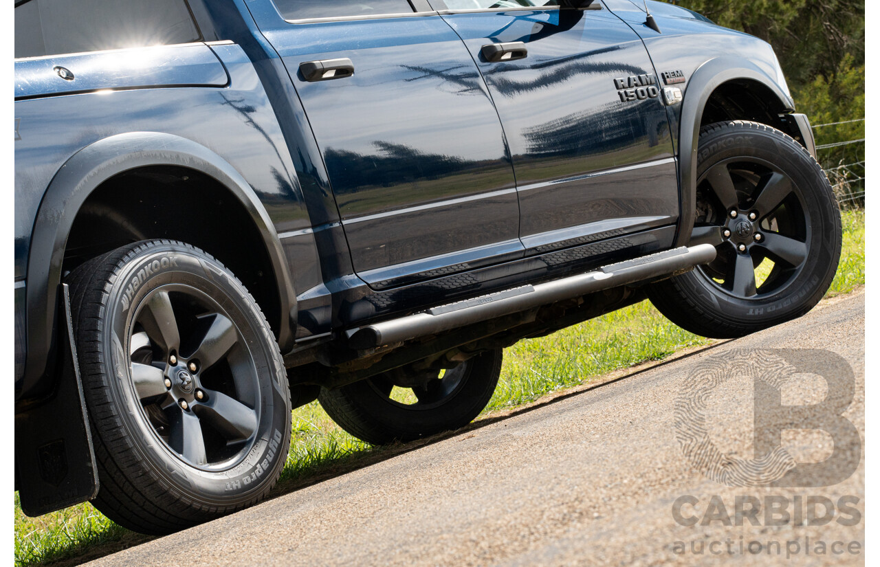 08/2020 ASV (Dodge) RAM 1500 Warlock RamBox SWB (4x4) 4d Dual Cab Utility Patriot Blue Pearl V8 5.7L